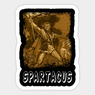 Historical Chic Spartacus-Inspired Fashion to Make a Bold Statement in Any Arena Sticker